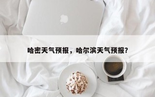 哈密天气预报，哈尔滨天气预报？