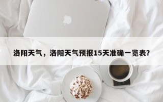 洛阳天气，洛阳天气预报15天准确一览表？